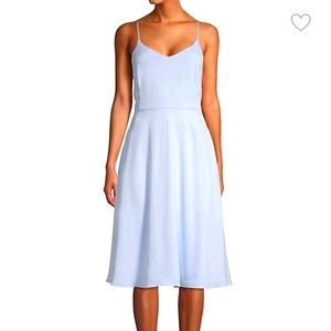 SJP x Gilt blue dress